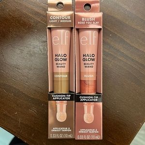 NEW elf halo glow blush and contour wands